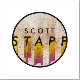 Scott Stapp - VINTAGE YELLOW CIRCLE Posters and Art